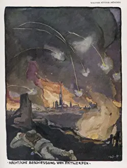 Wwi / 1915 / Antwerp Burns