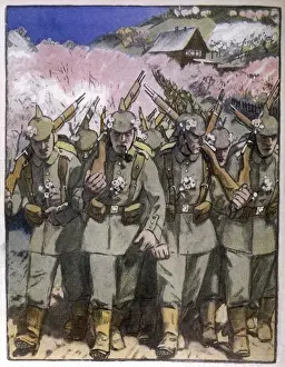 Wwi / 1915 / Germans / Blossom