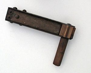 Images Dated 21st February 2012: WWI Army rattle with Broad Arrow Ordnance Stamp