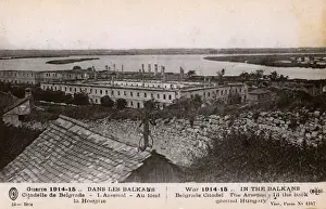 Balkan Prints: WWI - Balkan Front - Belgrade Citadel - Arsenal destroyed