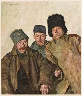 Austrians Prints: Wwi Bashkir Soldiers