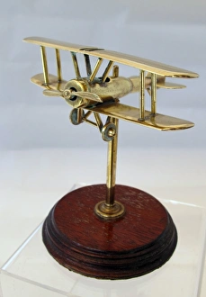 Images Dated 25th July 2012: WWI biplane with a bullet fuselage