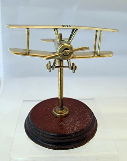 Images Dated 25th July 2012: WWI biplane with a bullet fuselage