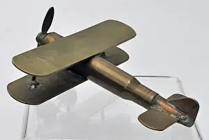 Bullet Prints: WWI biplane - The fuselage made from a bullet
