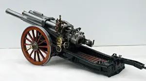 WWI British 60 Pounder Breach Loading Mark 1 Field Gun