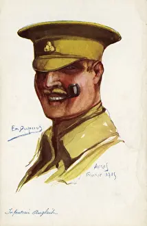 Infantryman Prints: WWI - British Infantryman at Arras