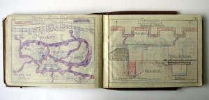 WWI Field Message book WWI Field Message book