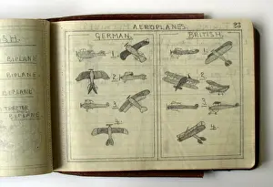 WWI Field Message book