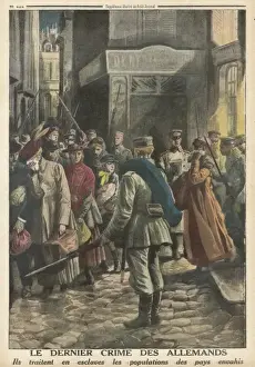 Designated Prints: Wwi / French Leave Home