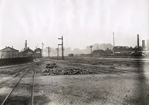 WWI: Gare de Ouest Paris - rolling stock removed, avoiding invasion WWI: Gare de Ouest Paris - rolling stock removed, avoiding invasion