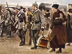Movements Prints: Wwi / German Troops to War