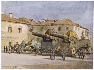 Wwi / Italy / Village Guns