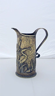 Images Dated 9th February 2013: WWI jug fabricated from an 18 pounder shell case