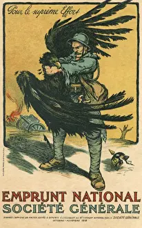 Scheme Prints: WWI - National Loan Scheme from French Bank Societe Generale