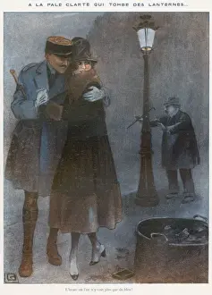 Black Out Prints: Wwi / Paris Blackout