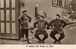 Squatting Collection: WWI - What a Pleasure to be a Soldier