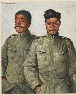 Verde Prints: Wwi Portuguese Soldiers
