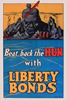 Images Dated 10th February 2014: WWI Poster, Liberty Bonds