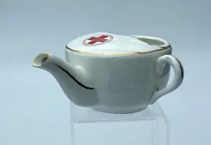 WWI Red Cross invalid feeding cup with spout
