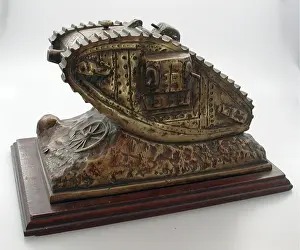Inkwell Prints: WWI tank inkwell