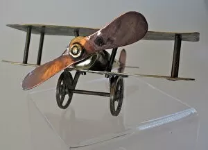 Images Dated 8th April 2011: WWI Trench Art biplane