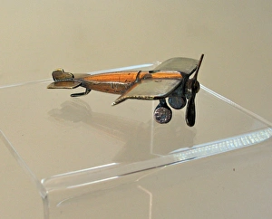 Images Dated 8th April 2011: WWI Trench Art monoplane