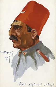 Infantryman Prints: WWI - Turkish Infantryman