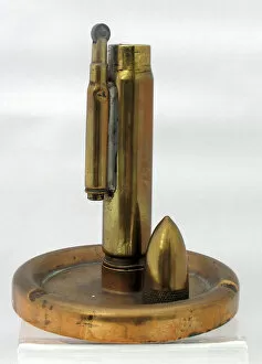 Striker Collection: WWII German 20 mm shell case base