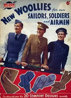 Handmade Collection: WWII knitting, New Woollies for soldiers, sailors & airmen