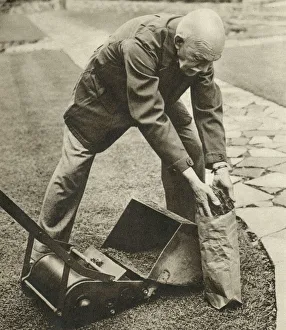 Images Dated 25th October 2019: WWII - the man who eats grass, Mr J. R. B. Branson