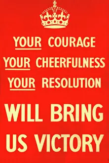 Victory Collection: WWII Poster - Patriotic