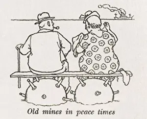 Relax Prints: WWII recycling: mine bomb seating / W H Robinson