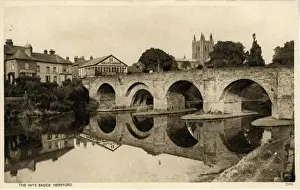 The Wye Bridge, Hereford, Herefordshire