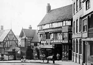 Shrewsbury Prints: Wyle Cop, Shrewsbury, Victorian period