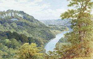 Chepstow Prints: The Wyndcliff, near Chepstow, Wye Valley, Monmouthshire