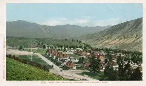 Wyoming Prints: Wyoming, USA - Fort Yellowstone