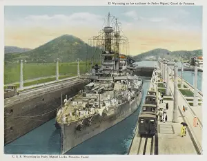 WYOMING WARSHIP
