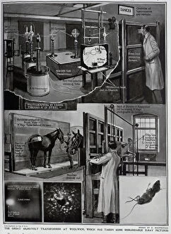 Laboratory Collection: X-ray Machine and photos