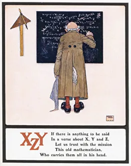 Limerick Prints: X, Y, Z verse