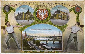 Images Dated 29th November 2017: XI Deutsches Turnfest - Frankfurt, Germany
