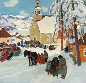 Parishioners Prints: Xmas in Canada