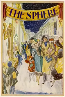Pause Prints: Xmas Eve Shopping 1932