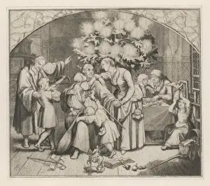 1540 Prints: XMAS AT THE LUTHERS