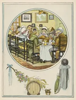 Famille Prints: Xmas Meal (Horkey 1)