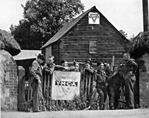 Canteen Collection: Y. M. C. A. Canteen in Wiltshire