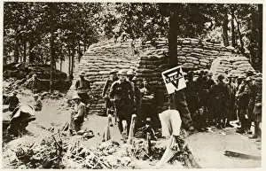 Canteens Prints: Y. M. C. A canteen in WWI
