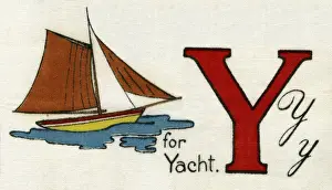 Kiddiewiddies Prints: Y for Yacht