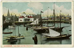 Yacht Basin and New Club House - Lowestoft, Suffolk