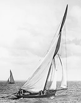 Yachts Prints: Yacht Irex Victorian period