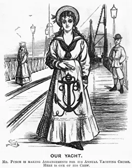 Our Yacht, Punch cartoon